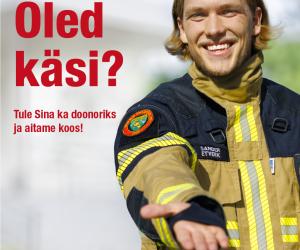 Algas verekeskuste üle-eestiline topeltkangelaste kampaania – eesliini töötajad päästavad elusid ka doonorina