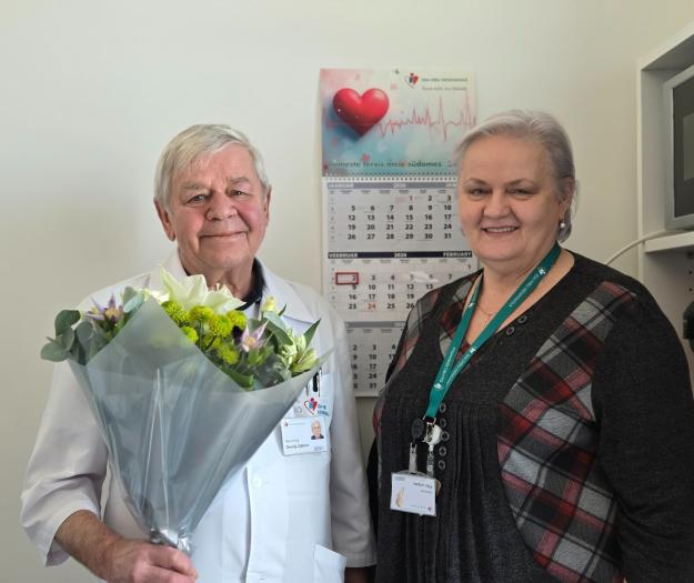 Meie neuroloog Dr Georgi Zjablov sai Eesti Vabariigi teenetemärgi