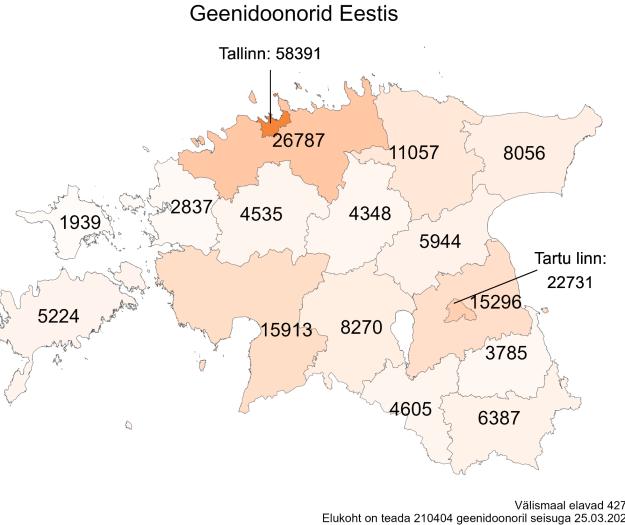 Ida-Virumaa 8 056 geenidoonorit on oodatud osalema vaimse tervise uuringus
